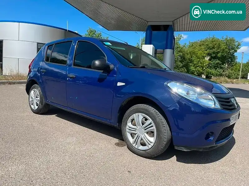 Dacia Sandero 2009, фото з оголошення 1 з 20, VIN UU1BSD4EH42096494