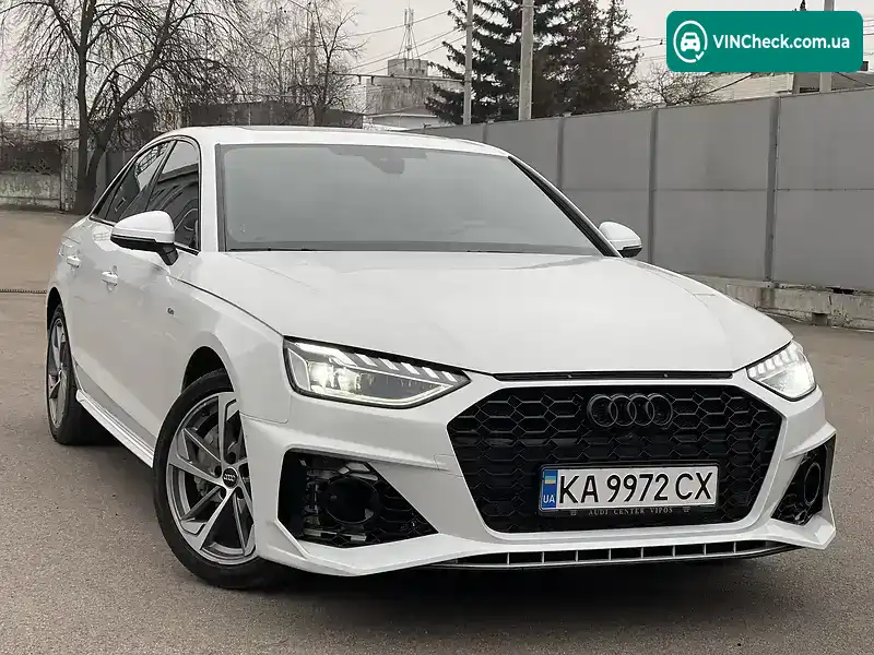 Audi A4 2020, фото з оголошення 1 з 20, VIN WAUEABF48MA019031
