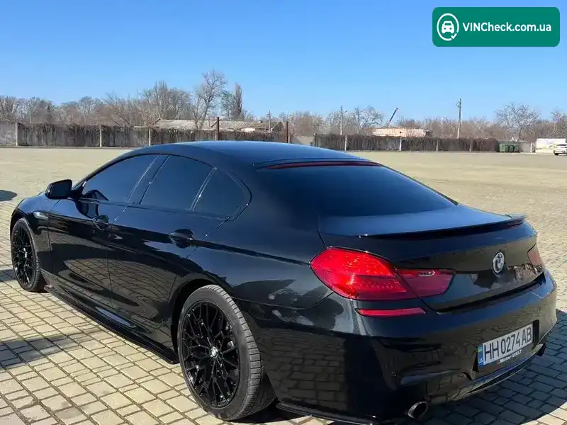 BMW 6 Series 2014, фото з оголошення 1 з 21, VIN WBA6B8C52FD453321
