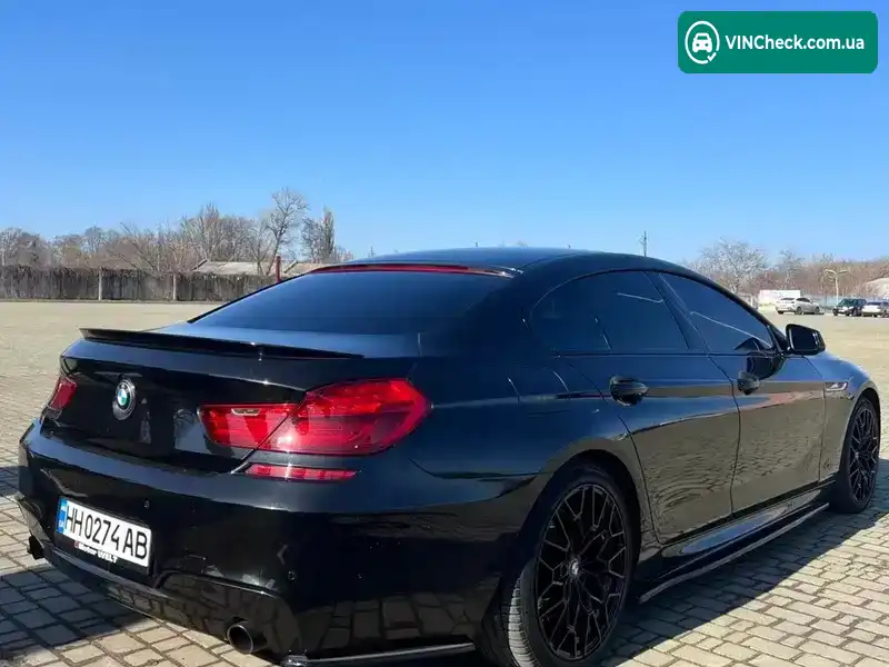 BMW 6 Series 2014, фото з оголошення 2 з 21, VIN WBA6B8C52FD453321