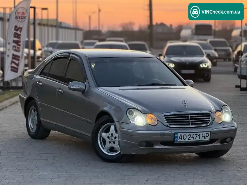 Mercedes-Benz C-Class 2002, фото з оголошення 1 з 11, VIN WDB2030061A431525
