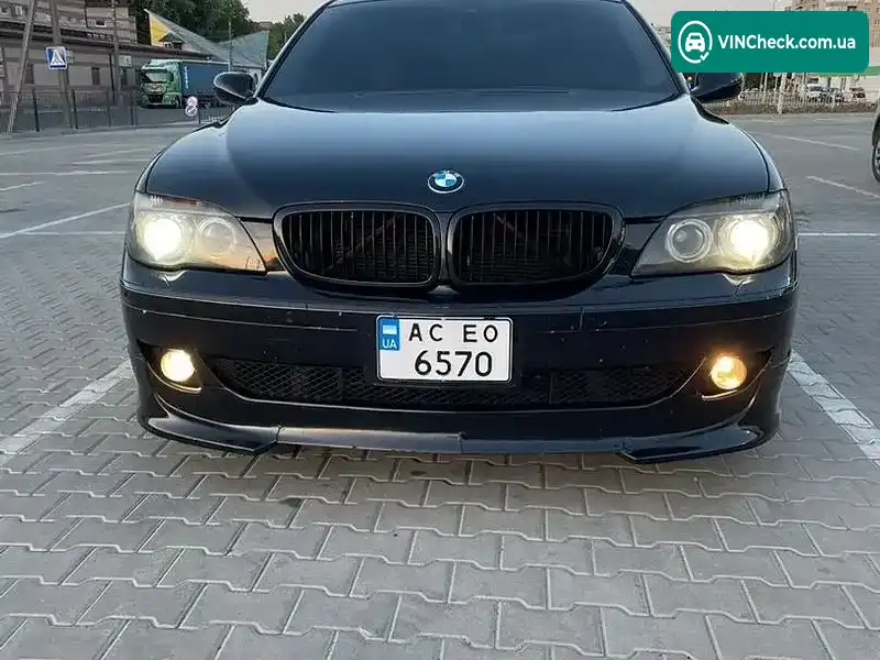 BMW 7 Series 2007, фото з оголошення 1 з 14, VIN WBAHL61080DN94211