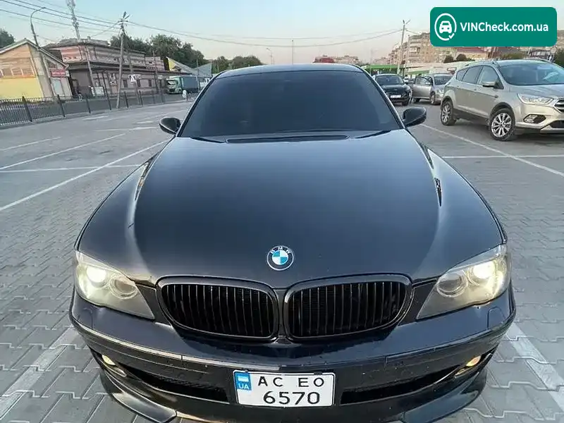 BMW 7 Series 2007, фото з оголошення 2 з 14, VIN WBAHL61080DN94211