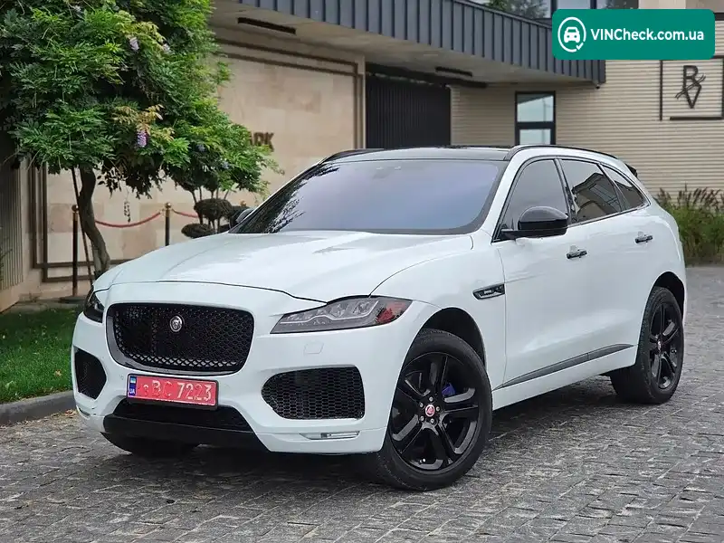 Jaguar F-Pace 2018, фото з оголошення 1 з 20, VIN SADCL2GX6KA396147