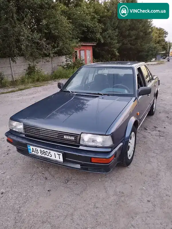 Nissan Bluebird 1986, фото з оголошення 1 з 11, VIN JN100HT12U0104137