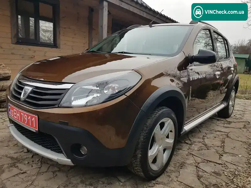 Dacia Sandero StepWay 2012, фото з оголошення 1 з 20, VIN UU1BSDM3K47775394