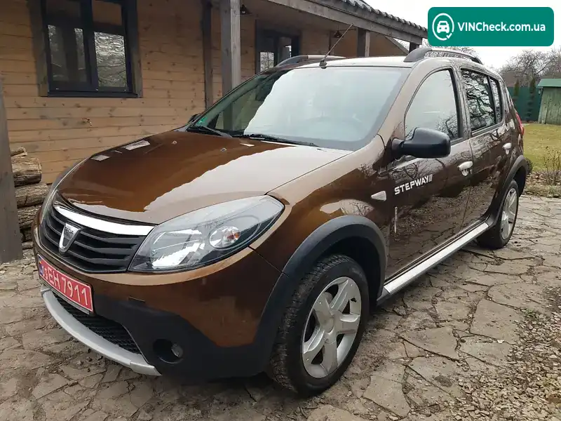Dacia Sandero StepWay 2012, фото з оголошення 2 з 20, VIN UU1BSDM3K47775394