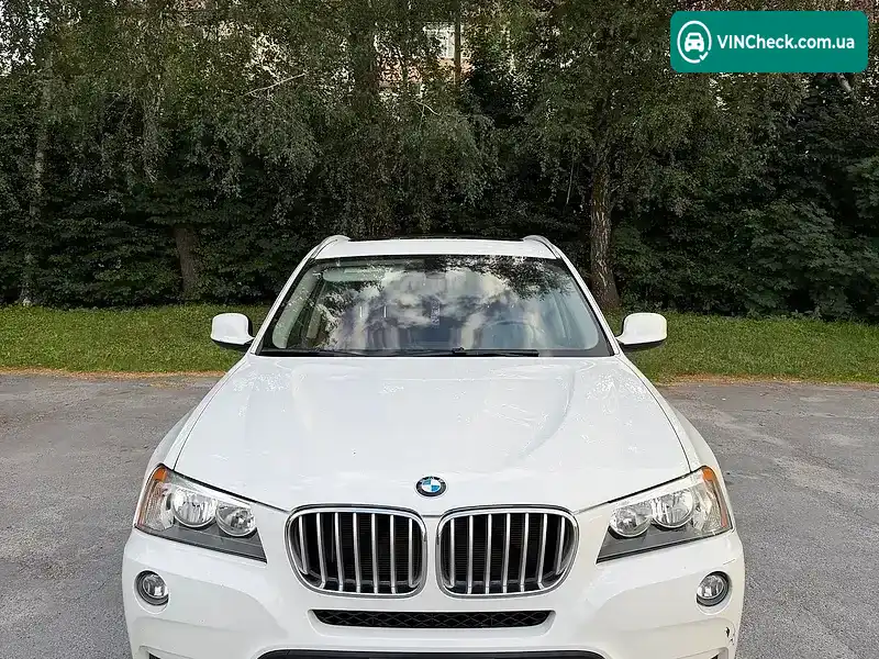 BMW X3 2012, фото з оголошення 2 з 12, VIN 5UXWX9C51D0A32951