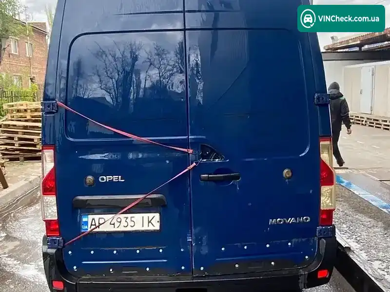 Opel Movano 2011, фото з оголошення 2 з 8, VIN W0LMRF4JECB019848
