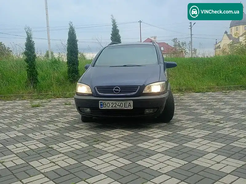 Opel Zafira 1999, фото з оголошення 2 з 17, VIN W0L0TGF75X2310618
