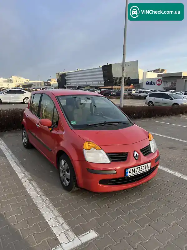 Renault Modus 2005, фото з оголошення 1 з 13, VIN VF1JP0B0A34635084