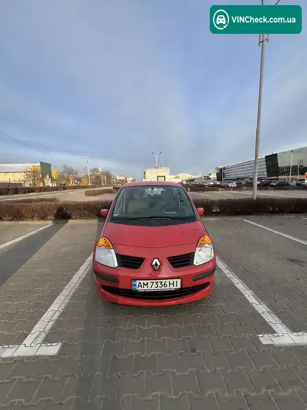 Renault Modus 2005, фото з оголошення 2 з 13, VIN VF1JP0B0A34635084