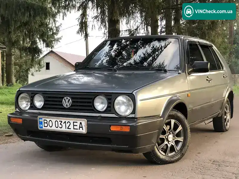 Volkswagen Golf 1988, фото з оголошення 1 з 20, VIN WVWZZZ19ZJW419272