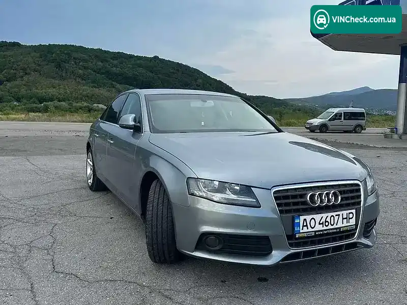 Audi A4 2008, фото з оголошення 2 з 12, VIN WAUZZZ8K99A030190