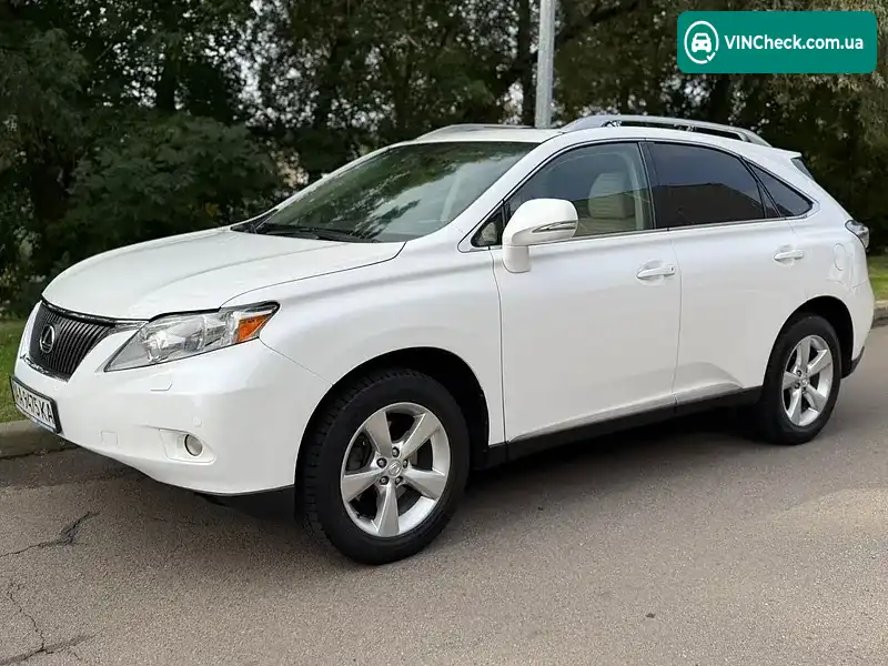 Lexus RX 2010, фото з оголошення 2 з 20, VIN 2T2BK1BA0AC075220
