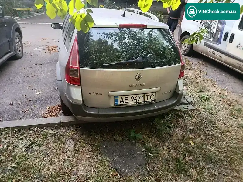 Renault Megane 2007, фото з оголошення 1 з 11, VIN VF1KM1R0H38132558