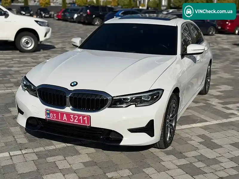 BMW 3 Series 2021, фото з оголошення 1 з 20, VIN 3MW5R7J08M8B90612