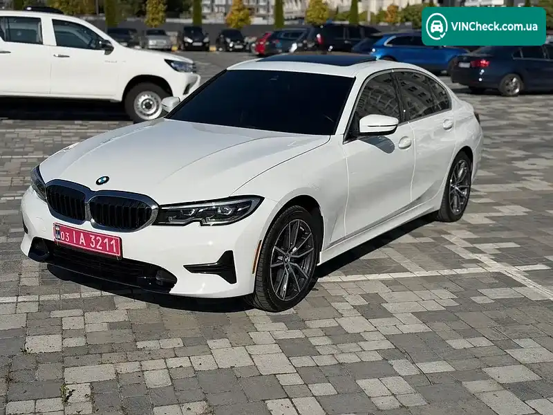 BMW 3 Series 2021, фото з оголошення 2 з 20, VIN 3MW5R7J08M8B90612