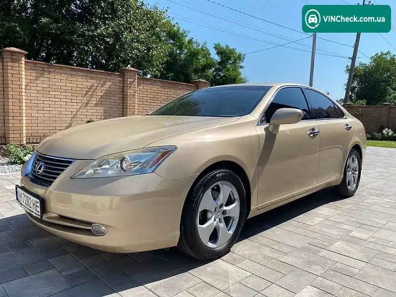 Lexus ES 2008, фото з оголошення 1 з 20, VIN JTHBJ46G282169047