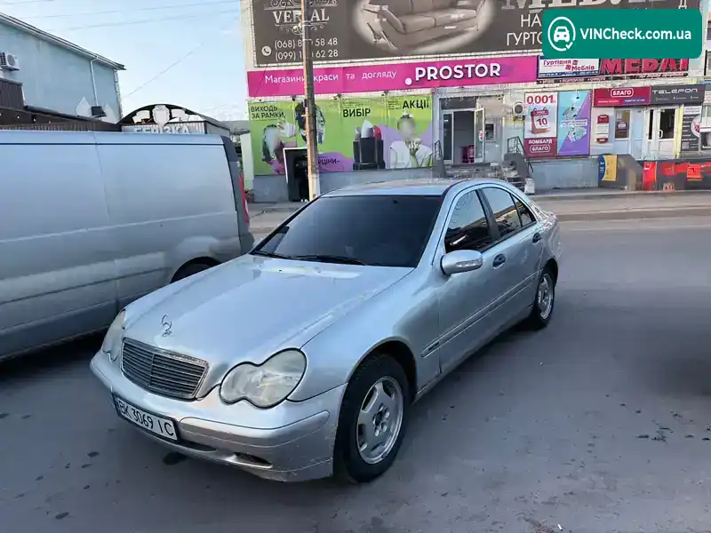Mercedes-Benz C-Class 2003, фото з оголошення 1 з 17, VIN WDB2030421A572706
