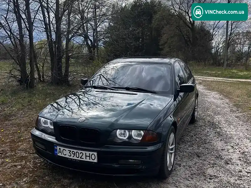 BMW 3 Series 2001, фото з оголошення 1 з 12, VIN WBAAL71040CF62811