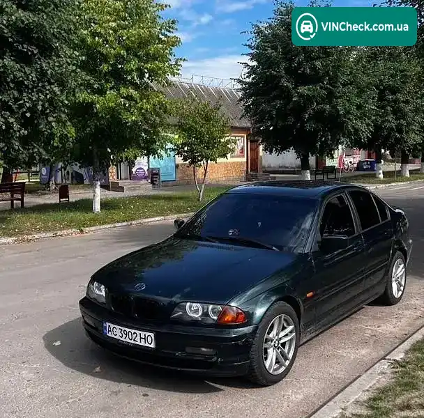BMW 3 Series 2001, фото з оголошення 2 з 12, VIN WBAAL71040CF62811