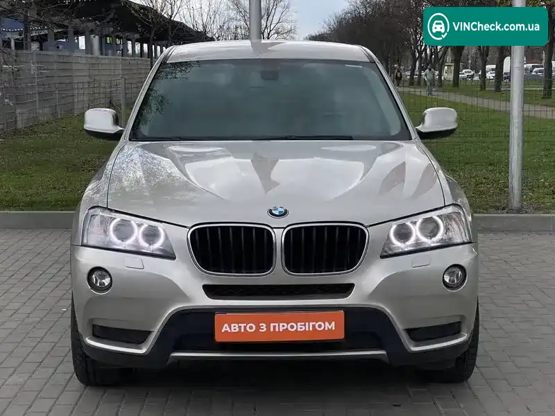 BMW X3 2012, фото з оголошення 2 з 21, VIN WBAWX31010L905297