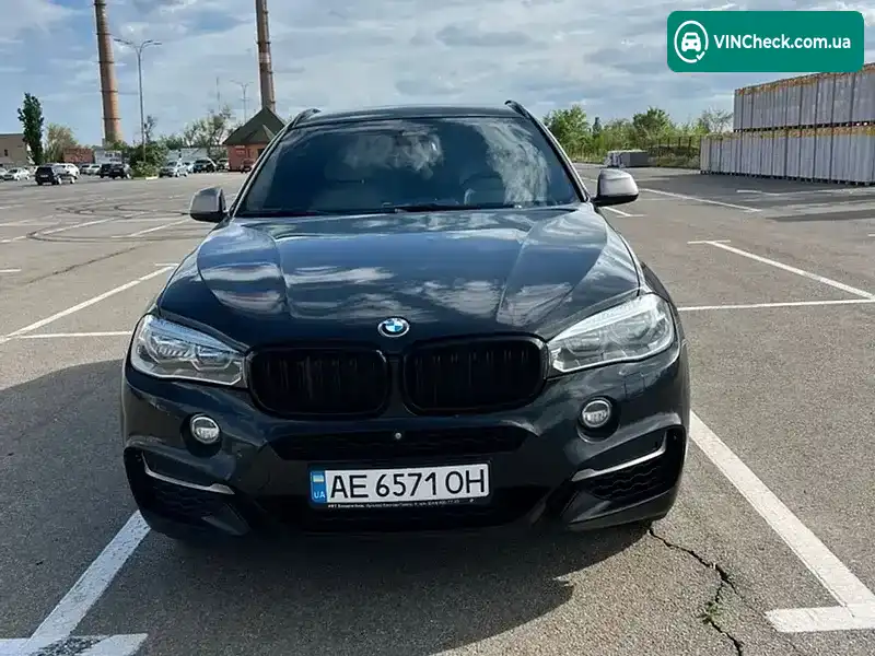 BMW X6 2017, фото з оголошення 2 з 12, VIN WBAKV610900W35968