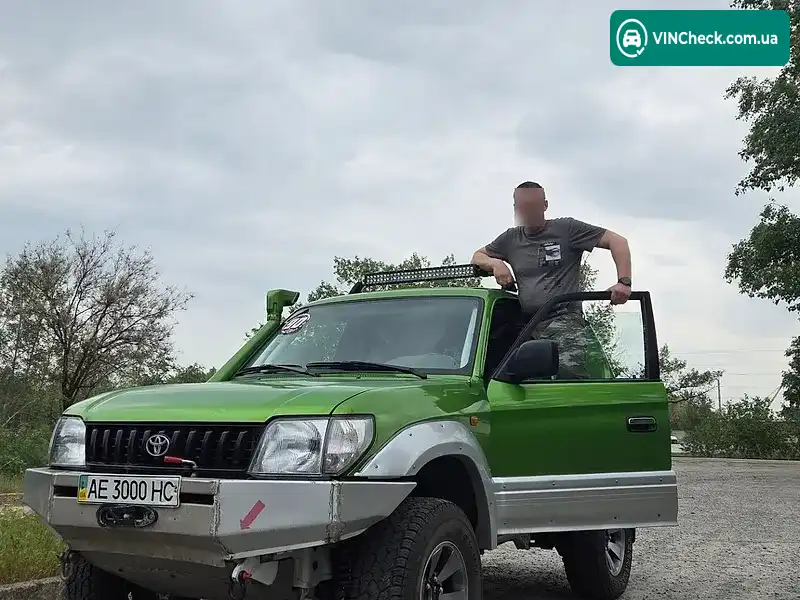 Toyota Land Cruiser 1997, фото з оголошення 1 з 2, VIN JT111VJ9000003250