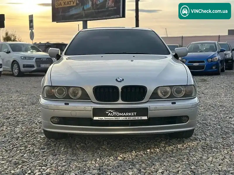 BMW 5 Series 2002, фото з оголошення 2 з 13, VIN WBADT11050GY55570