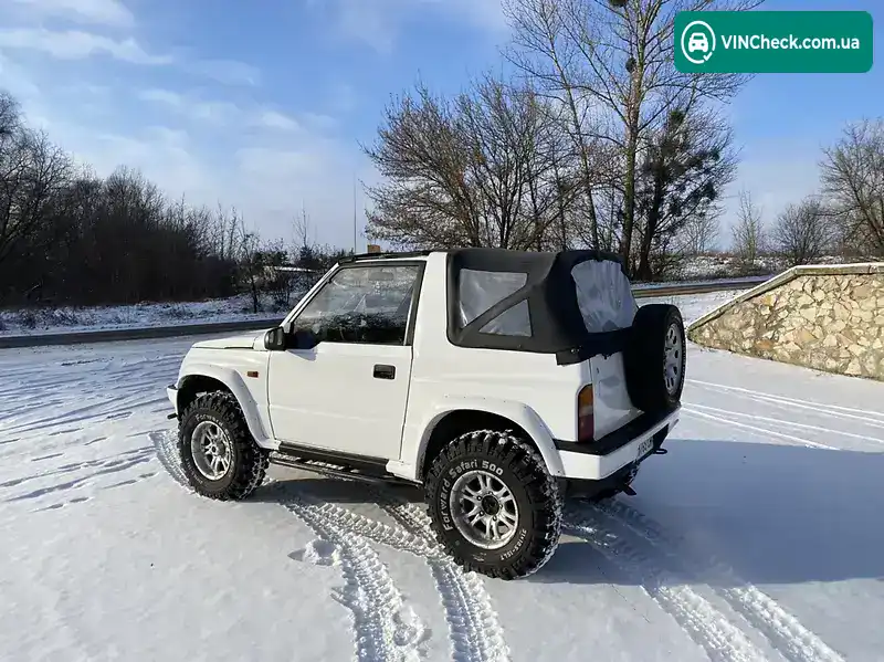 Suzuki Vitara 1991, фото з оголошення, VIN JSAETA01C00128787