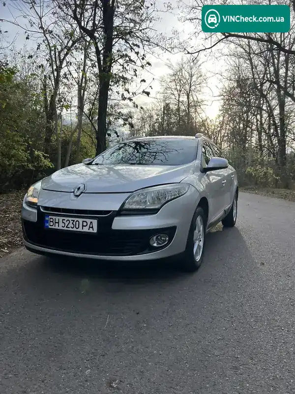 Renault Megane 2012, фото з оголошення 1 з 16, VIN VF1KZ1A0747225194