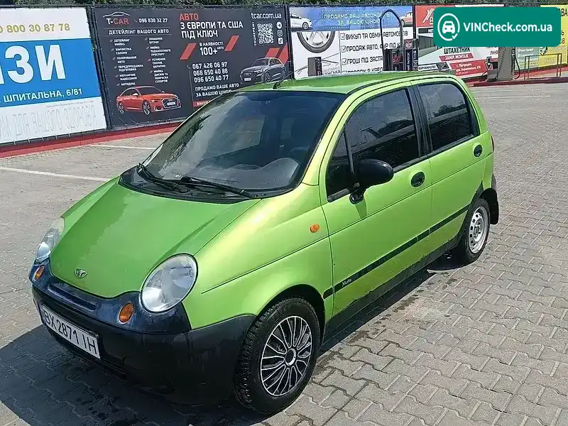 Daewoo Matiz 2007, фото з оголошення 1 з 20, VIN XWB4A11BD7A136804
