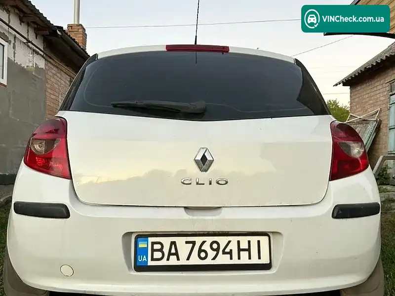 Renault Clio 2007, фото з оголошення 2 з 7, VIN VF1BR1G0H38372180