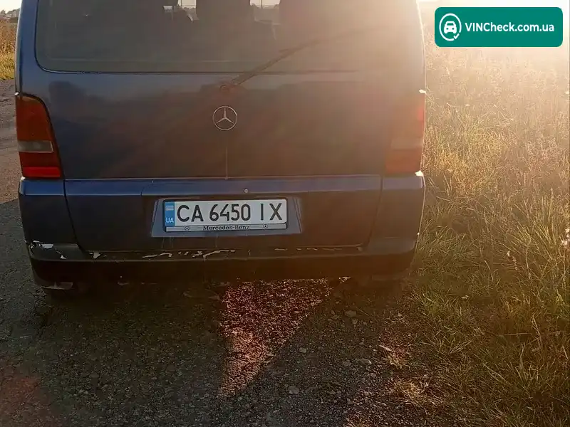 Mercedes-Benz Vito 2000, фото з оголошення 2 з 6, VIN VSA63809413333975