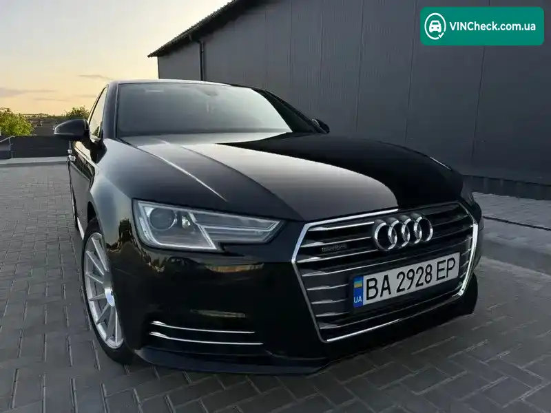 Audi A4 2016, фото з оголошення 2 з 20, VIN WAUANAF46HN037197