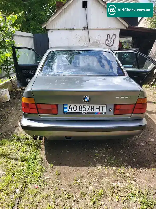 BMW 5 Series 1990, фото з оголошення 2 з 21, VIN WBAHC11020BC66610