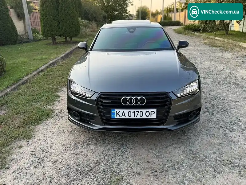 Audi A7 Sportback 2017, фото з оголошення 2 з 20, VIN WAUW3AFC6JN071701