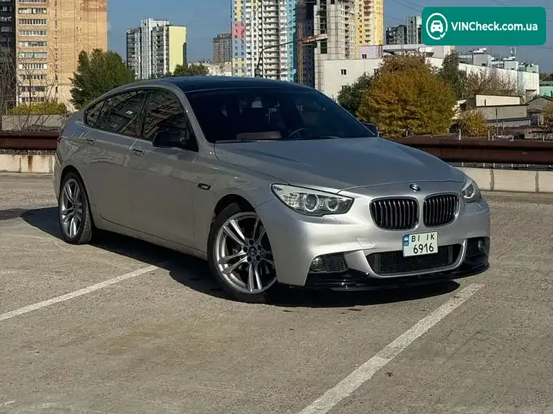 BMW 5 Series GT 2009, фото з оголошення 1 з 14, VIN WBASN61050C214537