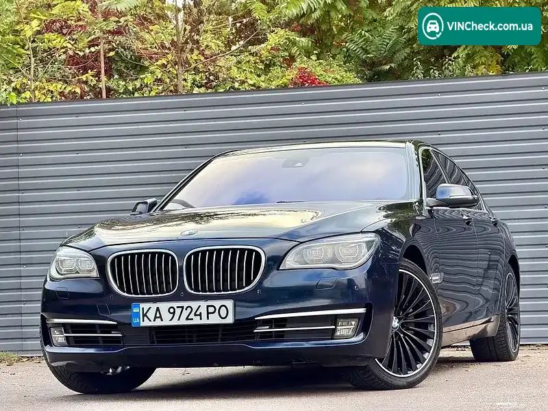 BMW 7 Series 2014, фото з оголошення 1 з 20, VIN WBAYB01070D126115