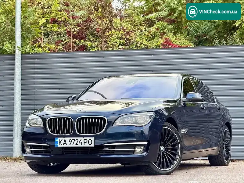BMW 7 Series 2014, фото з оголошення 2 з 20, VIN WBAYB01070D126115