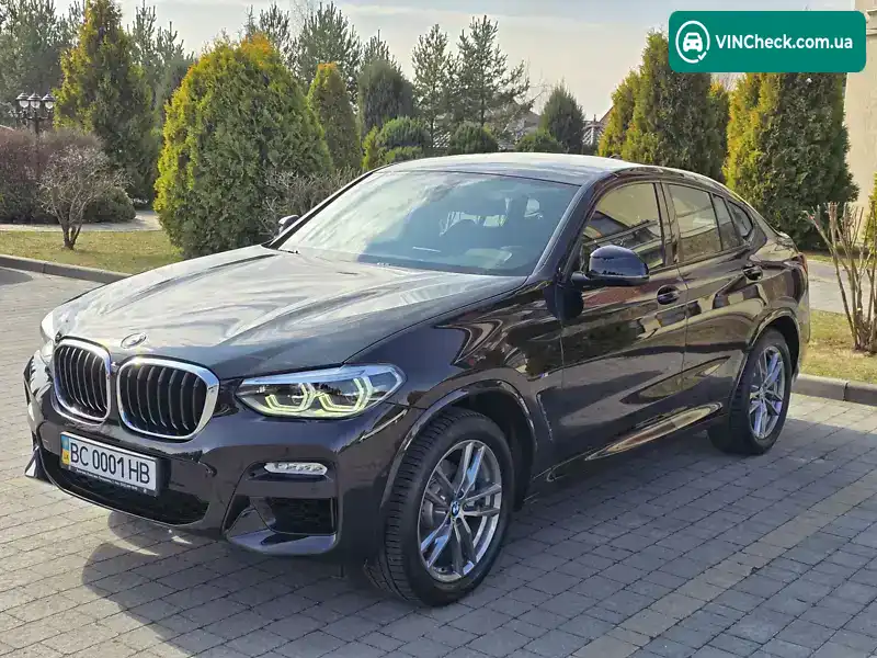 BMW X4 2019, фото з оголошення 1 з 20, VIN WBAUJ11030LG43072