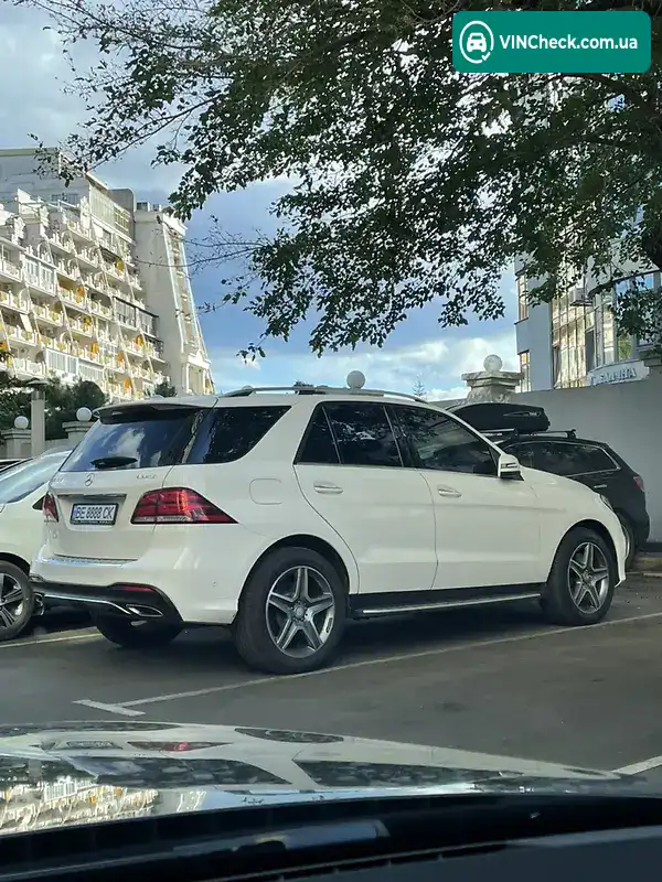 Mercedes-Benz GLE-Class 2016, фото з оголошення 2 з 7, VIN WDC1660561A686703