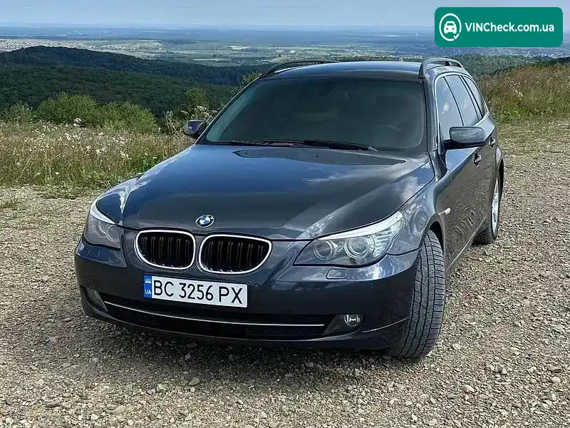 BMW 5 Series 2008, фото з оголошення 1 з 13, VIN WBAPX31060C079955