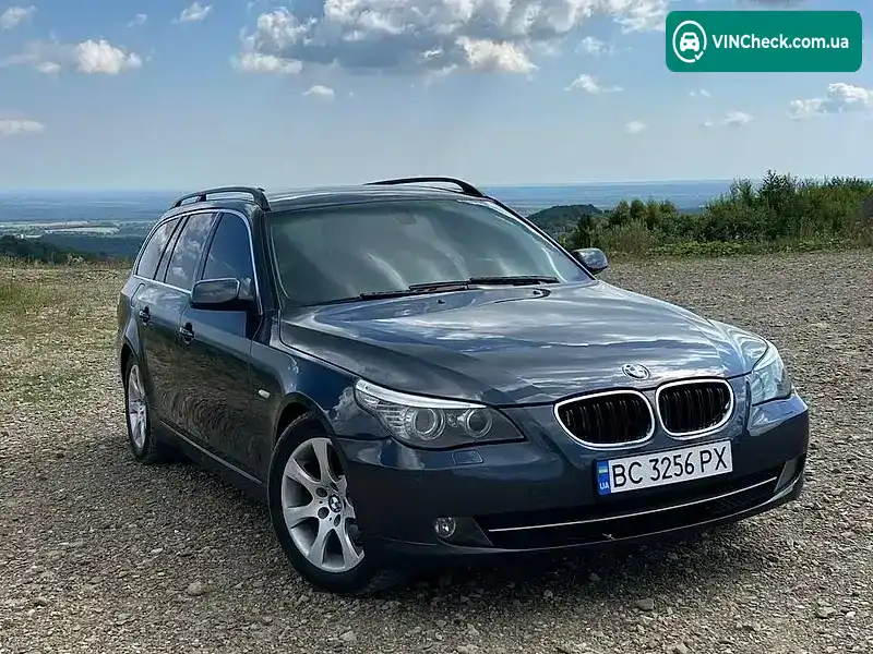 BMW 5 Series 2008, фото з оголошення 2 з 13, VIN WBAPX31060C079955