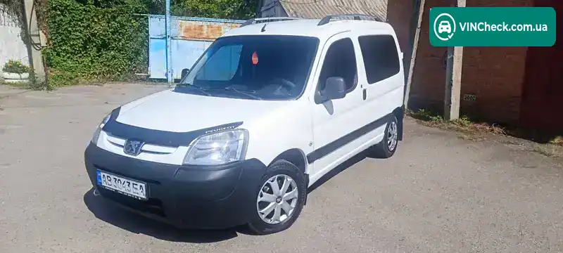 Peugeot Partner 2010, фото з оголошення 1 з 20, VIN VF3GBWJYBAX511476
