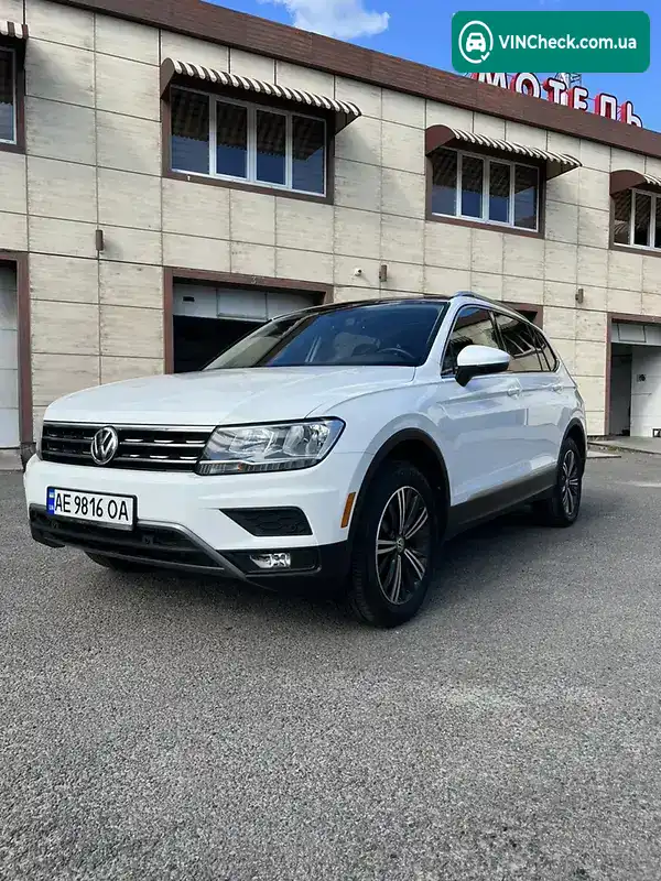 Volkswagen Tiguan 2019, фото з оголошення 1 з 20, VIN 3VV2B7AX6KM092627