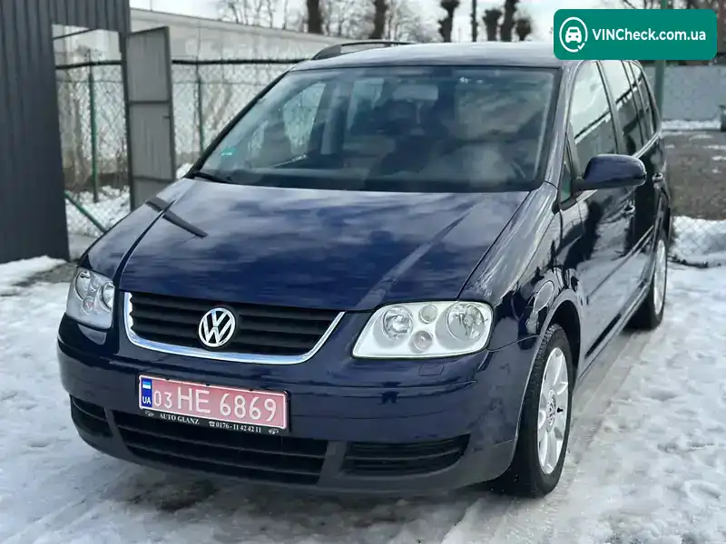 Volkswagen Touran 2006, фото з оголошення 1 з 20, VIN WVGZZZ1TZ6W202971