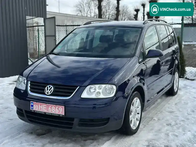 Volkswagen Touran 2006, фото з оголошення 2 з 20, VIN WVGZZZ1TZ6W202971
