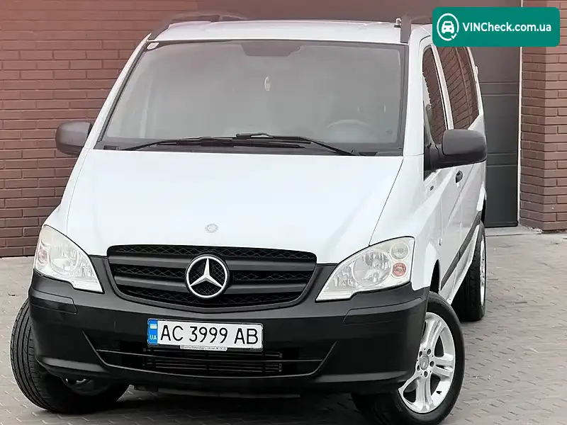 Mercedes-Benz Vito 2012, фото з оголошення 1 з 20, VIN WDF63970513775091